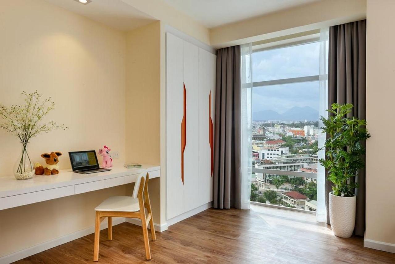 Atlantica Balcony Ocean View Serviced Apartment Nha Trang Rum bild