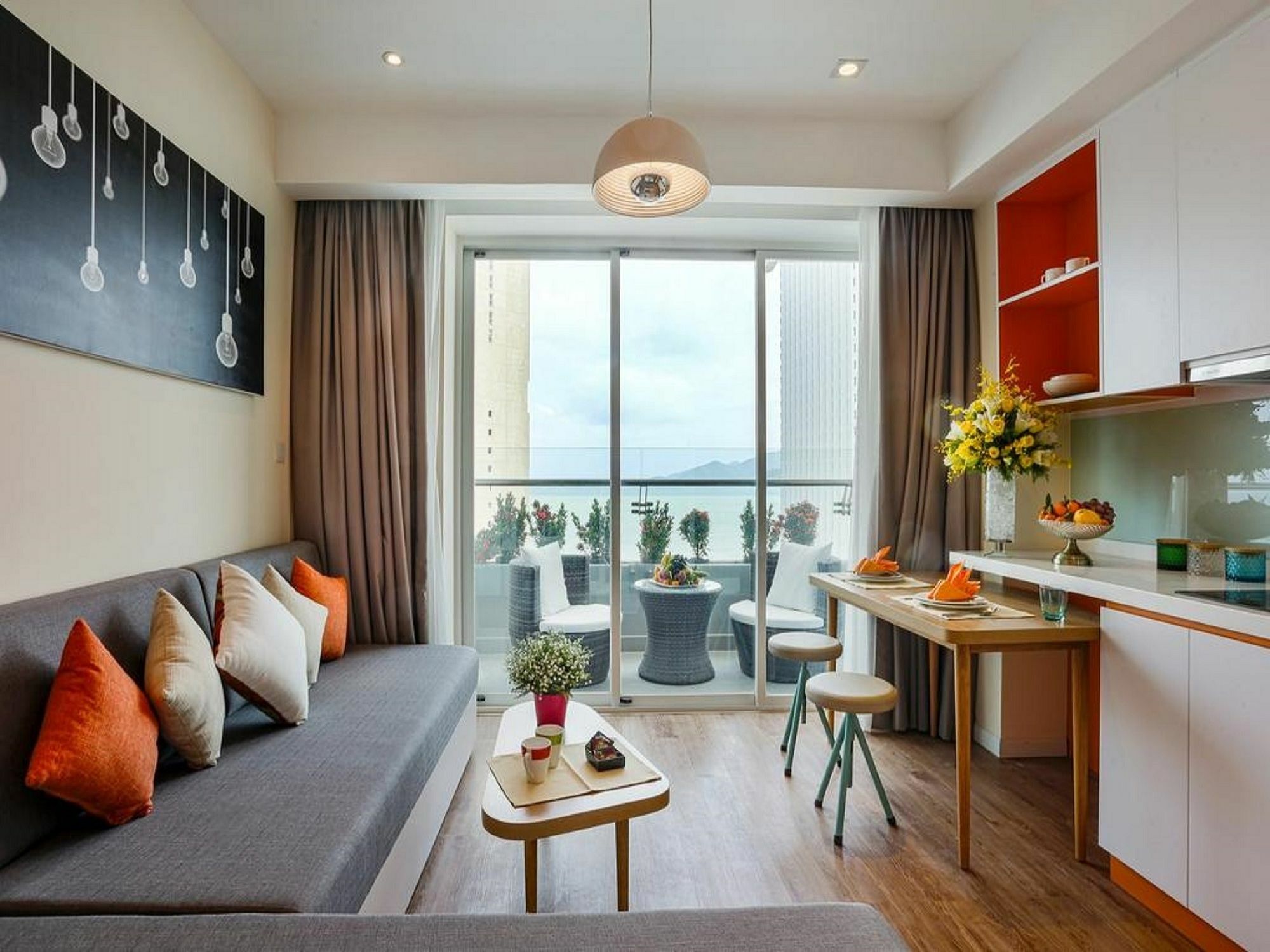 Atlantica Balcony Ocean View Serviced Apartment Nha Trang Exteriör bild
